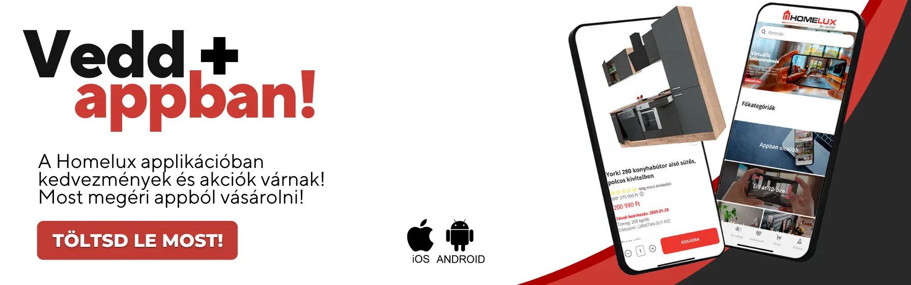 Homelux lakberendezés