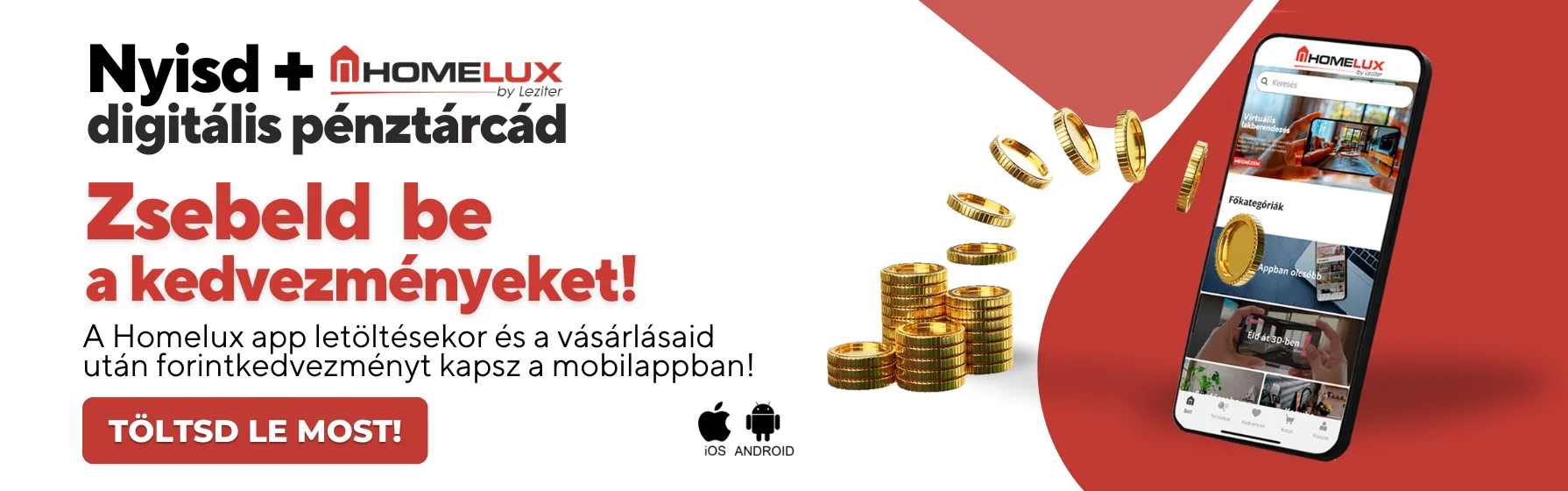 Homelux lakberendezés