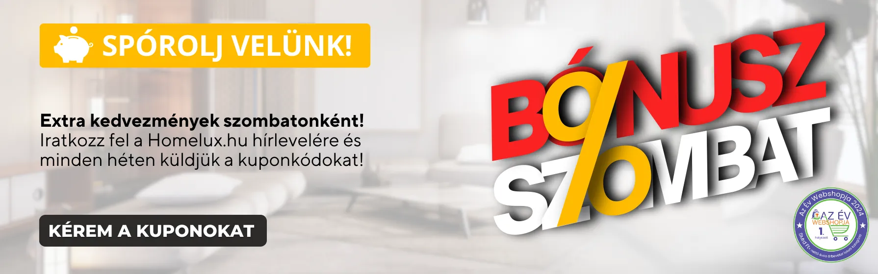 Homelux lakberendezés