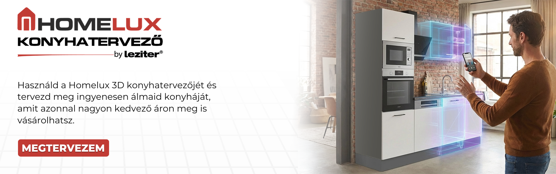 Homelux Konyhatervező