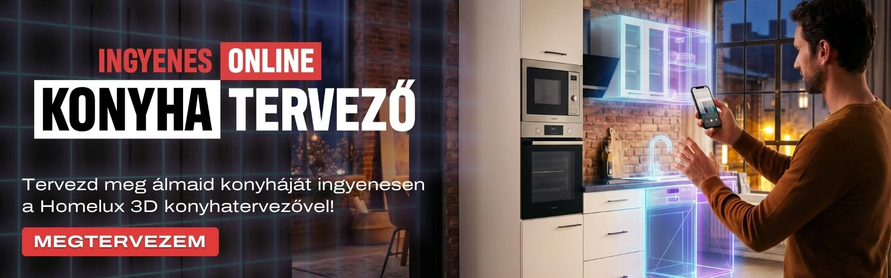 Homelux Konyhatervező