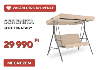 Serenita kerti hintaágy