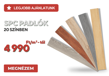 SPC padlók 20 színben