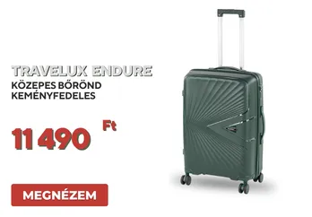 TraveLux Endure közepes bőrönd keményfedeles 68x45x25 cm