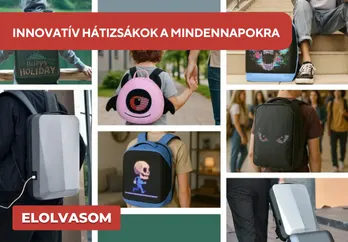 Innovatív hátizsákok a mindennapokra