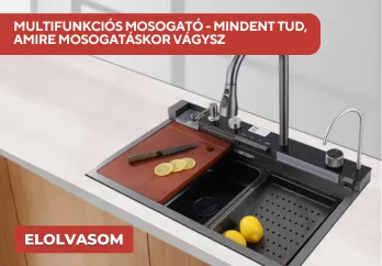 MULTIFUNKCIÓS MOSOGATÓ - MINDENT tud, AMIRE MOSOGATÁSKOR VÁGYSZ