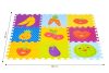 Habszivacs puzzle szőnyeg gyümölcsök kirakós 9 elem 86x86cm