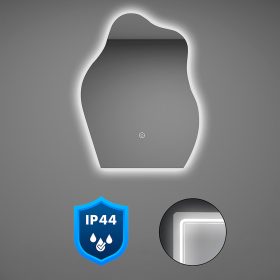 Wave 60 tükör led világítással