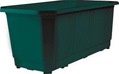Balkonláda 60cm zöld
