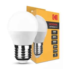   KODAK Max LED Izzó Globe Mini G45 5W E27 270° 4000K (450 lumen)