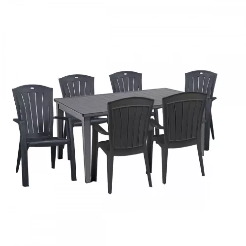 Futorini 61 kerti bútor garnitúra szett grafit