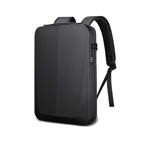 Axen merevített Usb-s laptop hátizsák fekete