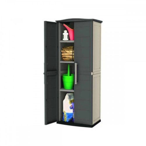 Optima Outdoor Tall szekrény, beige-taupe színben