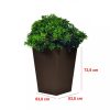 Rattan Planter L virágtartó, barna