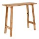 Girona Konzolasztal, teak fa, natúr, 90x40x80 cm