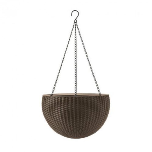 Hanging Sphere függesztett virágtartó cappuccino színben