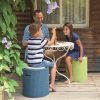 Cool Stool dohányzóasztal, grafit