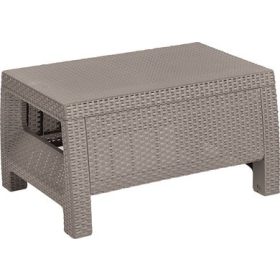 Corfu II kerti asztal cappuccino