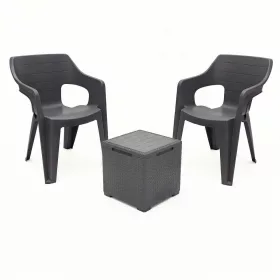 Savannah Balcony kerti bútor garnitúra szett grafit