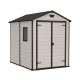 Manor 6x8 műanyag kerti ház beige
