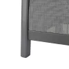 Scandi linea duo kerti fotel grafit-hűvösszürke
