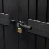 Stronghold 8x6 műanyag kerti ház szürke-fekete