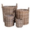 Caor kosarak, kubu rattan, natúr 4 db