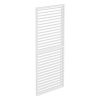 LUXE Lamellás oldalpanel R 90x218cm 3 m-ig fehér