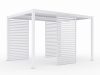 LUXE Lamellás oldalpanel R 90x218cm 3 m-ig fehér