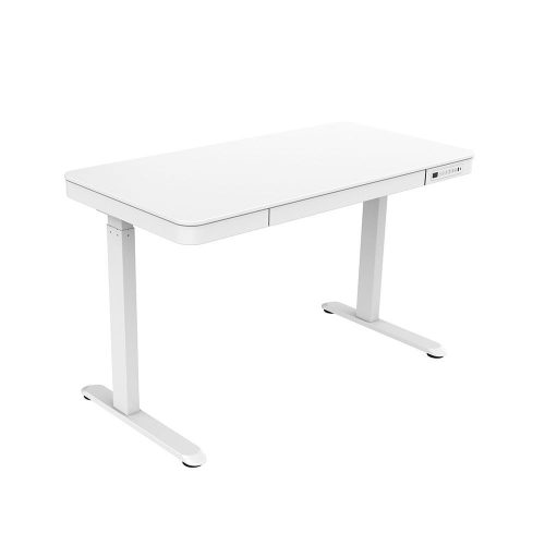 VELSEN íróasztal elektromos magasságállítással, vezérlőpanellel 120x60 cm fehér