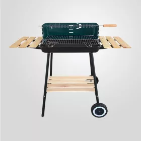 MIR244 téglalap alakú görgős széngrill