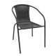 Herkules 3 kerti szék fekete
