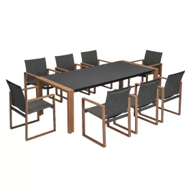 Duisburg alumínium kerti étkező szett 8 személyre