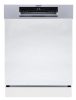 HOMEFORT HMGF0661DS Beépíthető mosogatógép,,14 teríték,10.5 L,7 prog.,47 dB,D,Felső evőeszk.,60 cm,Digit.kijelző, Autom.ajtónyit.