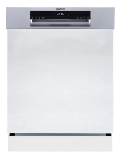 HOMEFORT HMGF0661DS Beépíthető mosogatógép,,14 teríték,10.5 L,7 prog.,47 dB,D,Felső evőeszk.,60 cm,Digit.kijelző, Autom.ajtónyit.
