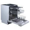HOMEFORT HMGF0661DS Beépíthető mosogatógép,,14 teríték,10.5 L,7 prog.,47 dB,D,Felső evőeszk.,60 cm,Digit.kijelző, Autom.ajtónyit.
