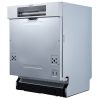 HOMEFORT HMGF0661DS Beépíthető mosogatógép,,14 teríték,10.5 L,7 prog.,47 dB,D,Felső evőeszk.,60 cm,Digit.kijelző, Autom.ajtónyit.
