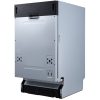 HOMEFORT HMGB0421B Beépíthető mosogatógép,,10 teríték,9 L,6 prog.,47 dB,D,Felső evőeszk.,45 cm , Autom.ajtónyit.