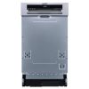 HOMEFORT HMGF0421DS Beépíthető mosogatógép,10 teríték,8.5 L,8 prog.,47 dB,D,Felső evőeszk.,45 cm,Digit.kijelző, Autom.ajtónyit.