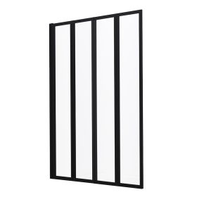 Tribeca 110x140 cm kádparaván fekete