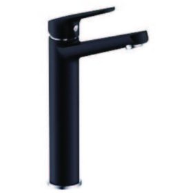 SANOSOHO mosdó csaptelep, magas, fekete