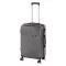 TraveLux Pro közepes bőrönd keményfedeles 68x45x25 cm szürke