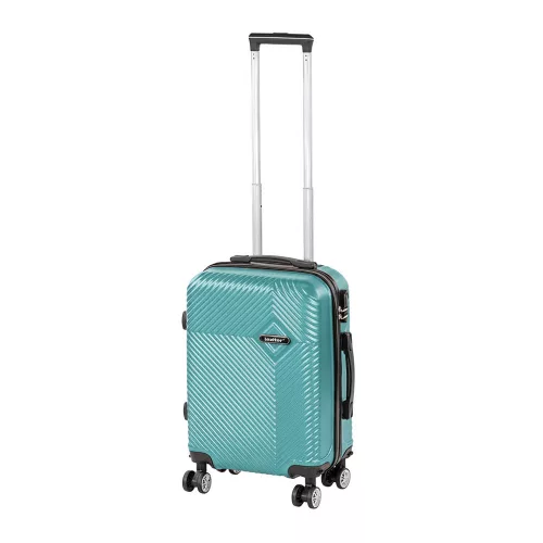 TraveLux Pro kézipoggyász keményfedeles levehető kerékkel 40x30x20 cm lagúnakék