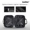 TraveLux Max kisméretű kézi bőrönd keményfedeles 28x36x16 cm fekete