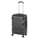 TraveLux Max közepes bőrönd keményfedeles 68x45x25 cm fekete