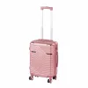 TraveLux Urban kézipoggyász keményfedeles levehető kerékkel 40x30x20 cm lazacrózsaszín