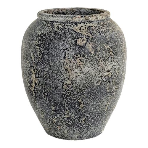 Capelo dekorációs váza terrakotta, szürke, Ø44x49 cm