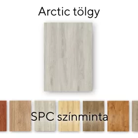 Leziter Arctic tölgy Vinyl SPC padló minta/db