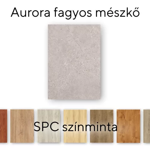 Leziter Aurora fagyos mészkő Vinyl SPC padló minta/db