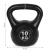 Kettlebell 10 kg fekete